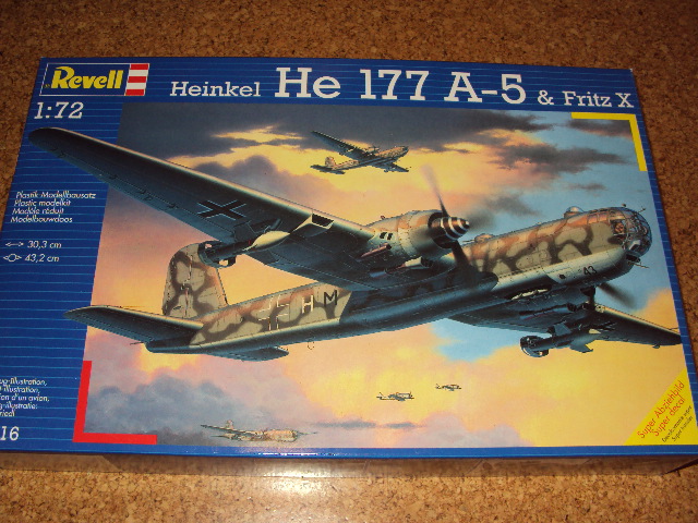 Revell Heinkel He 177 A-5 "Greif" mit Fritz X in 1:72 Heinke10