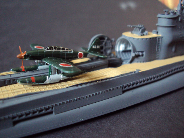U-Boot der Sen-Toku Klasse von Tamiya in 1/350 mit Eduard Ätzteilen Verkau54