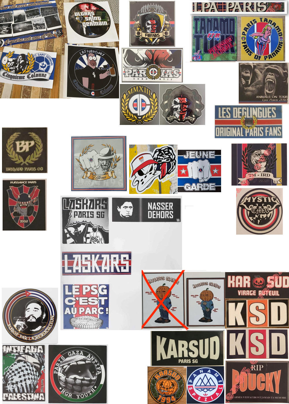 [RECHERCHE] Stickers parisien à l'achat ou échange Recher64