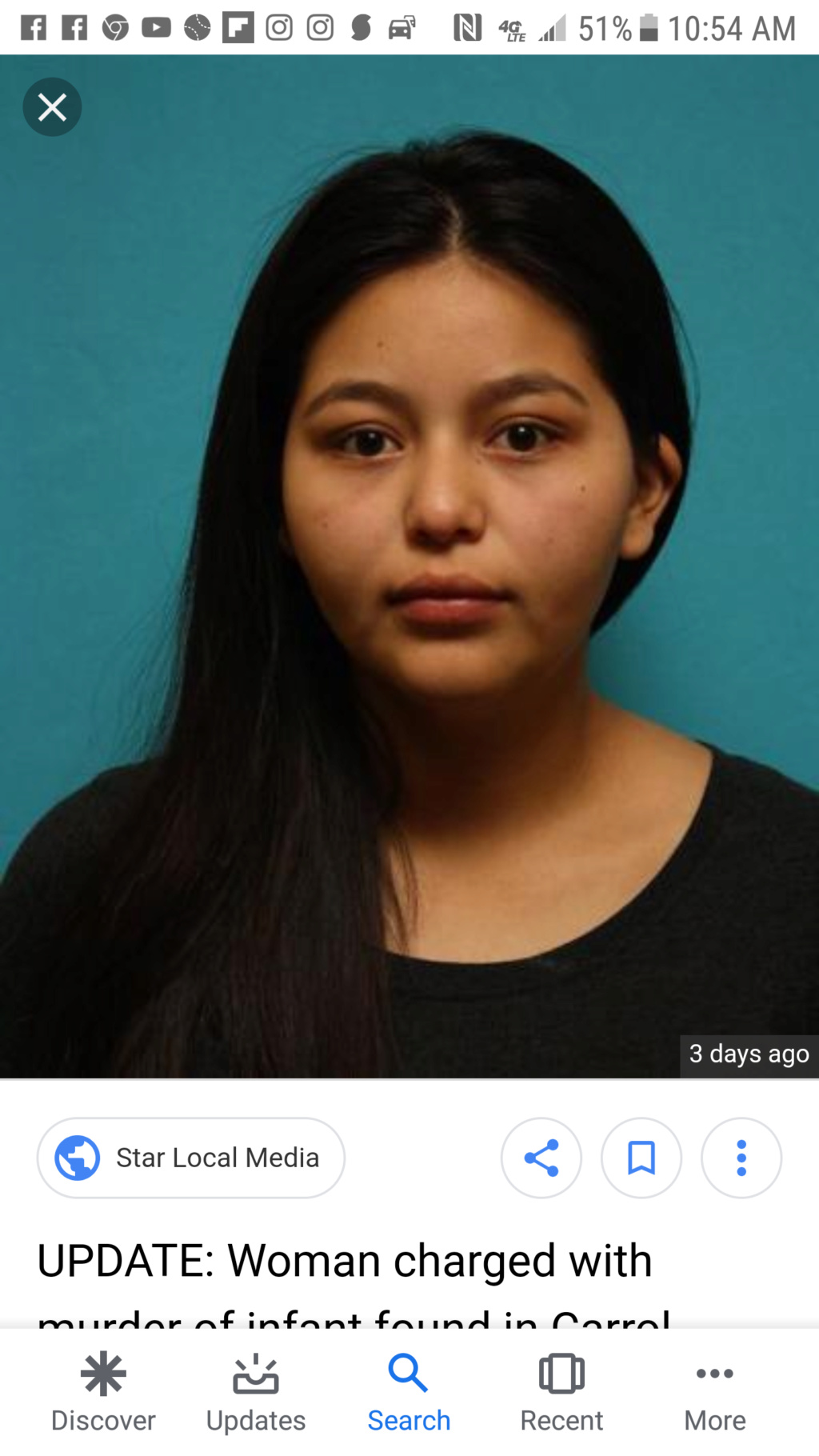 Texas teen arrested after her dead baby is found buried in a flowerpot Screen12