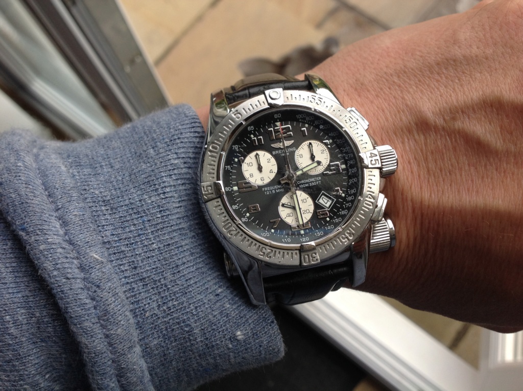 One watch to two watches breitling emergency mission A73322  Image61