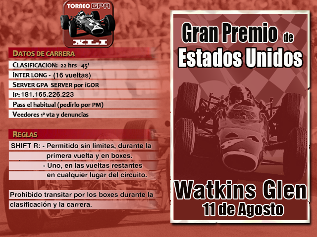 Torneo Edicion XLI - Watkins Glen 71 T41_f113