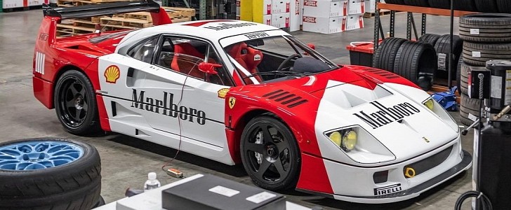 JANTES+PNEUS FERRARI F40 LM Marlbo10