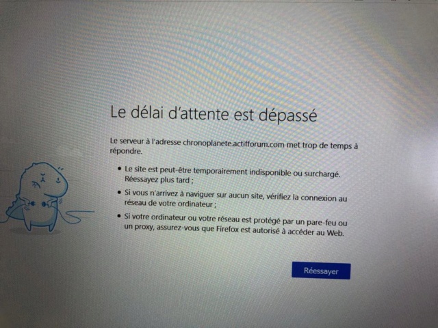 impossible de se connecter sur les forums Mikyim10