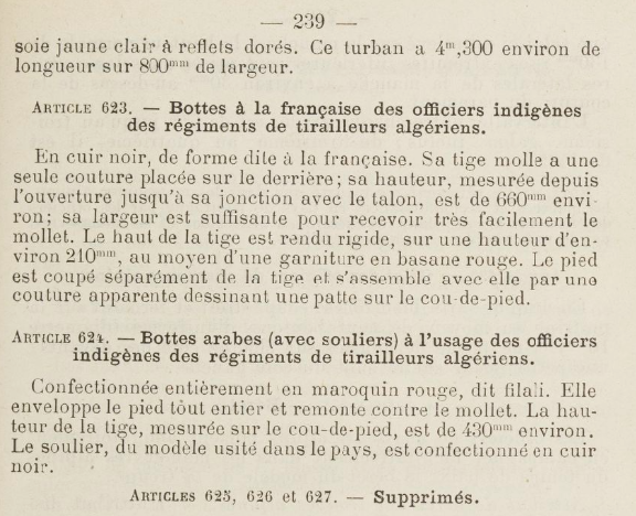 Les uniformes des tirailleurs indigènes (Algérie - Tunisie)  Captur19