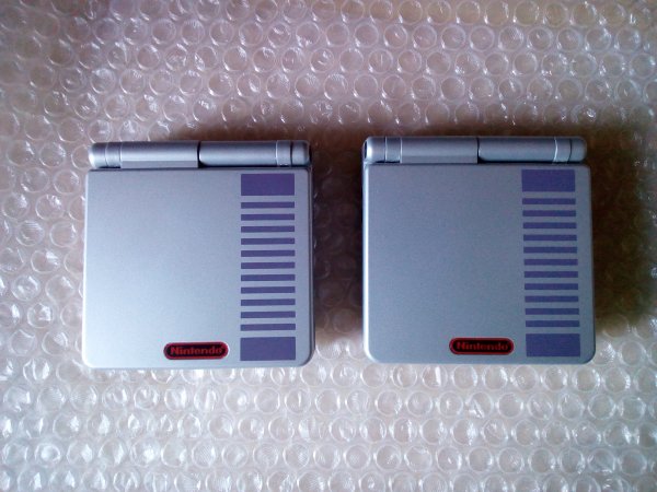 Console Game Boy Adance backlight mod ASG-101 et custom 33170610