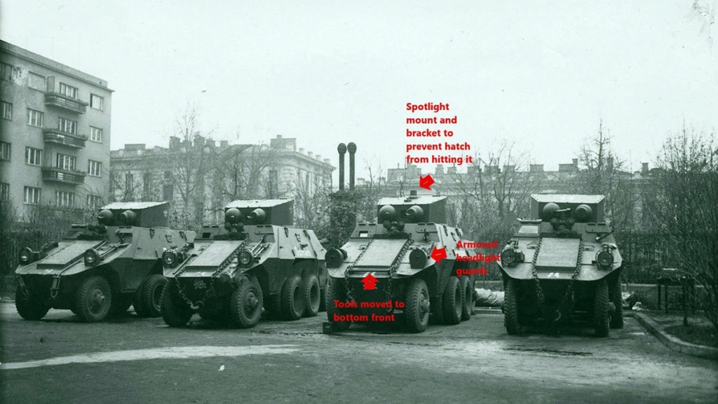 Accrochage dans les Sudètes - M35 Mittlere Panzerwagen ADGZ-DAIMLER - 1/35 Hobby Boss B_119812
