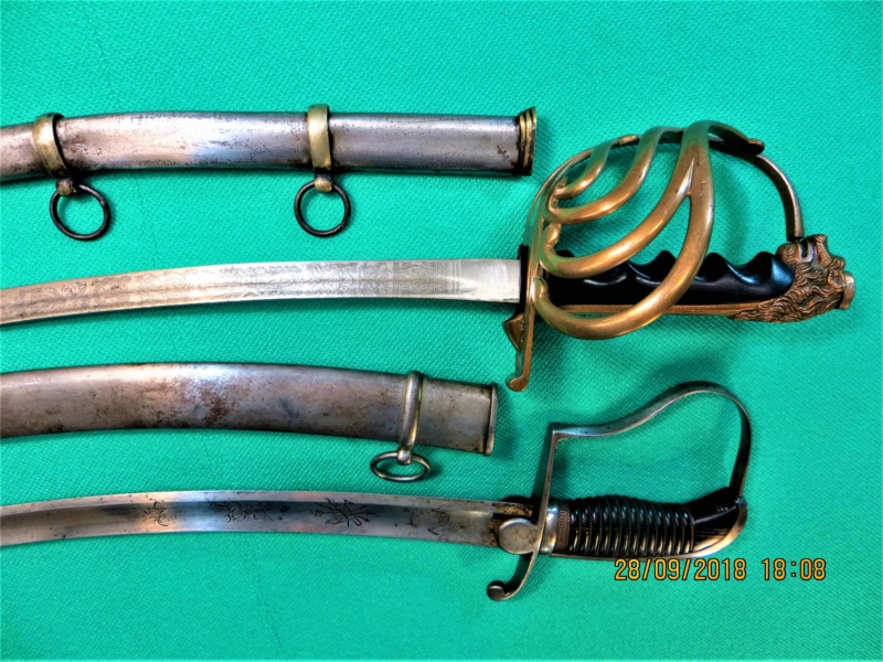 sabre - Lame de sabre d'officier de cavalerie type 1896 Img_9059