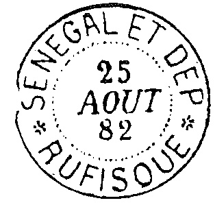 Senegal - cachet Saint Louis Rufisq11