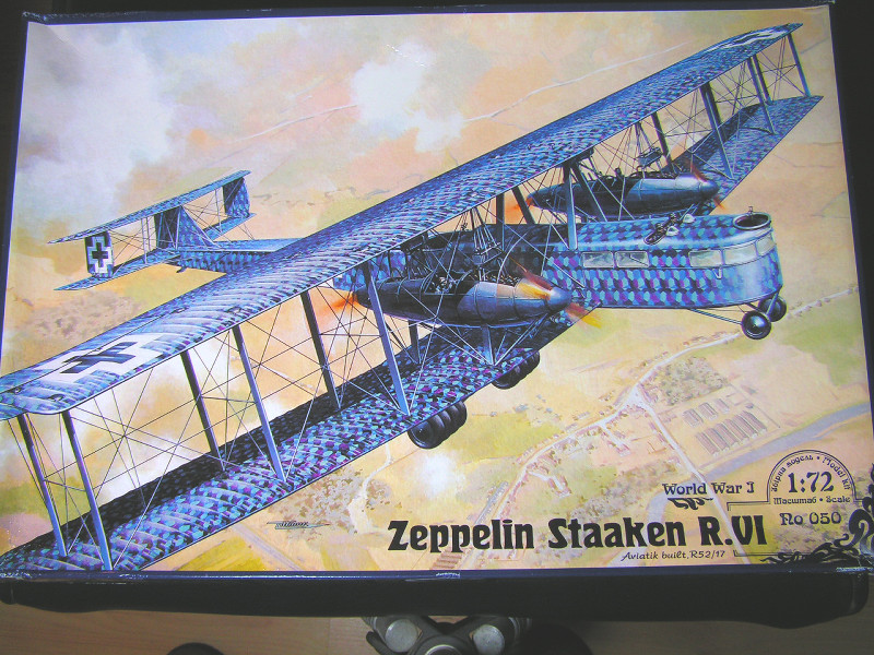 100th Anniversary Build - 1/72 Zeppelin Staaken R.VI Zepp0012