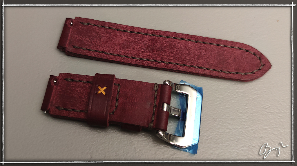[Vends] Bracelet cuir BOHEN Mille Mer bordeaux - 130 € 14stra11