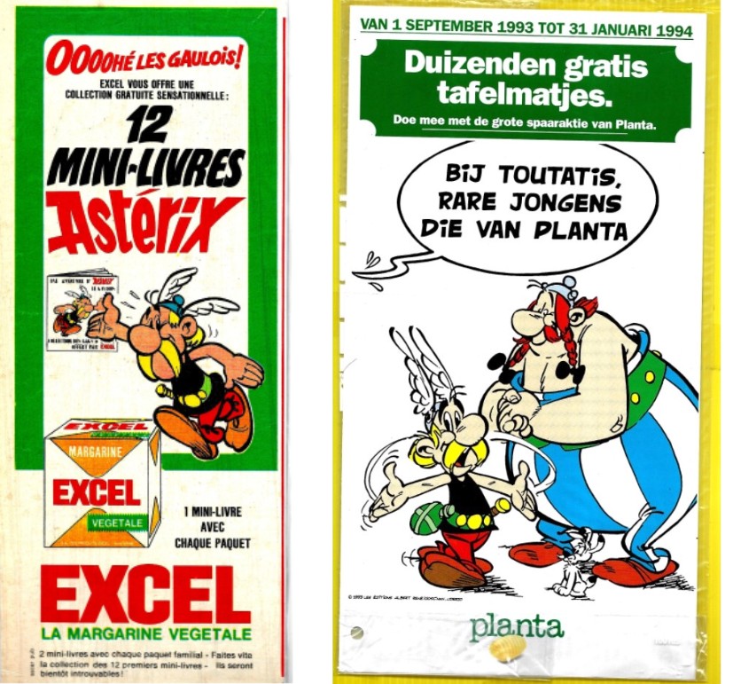 2 publicités PLANTA (NL)  et EXCEL Asteri10
