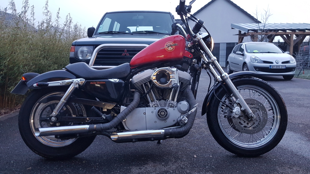 Première Harley - premières modifs 20181212