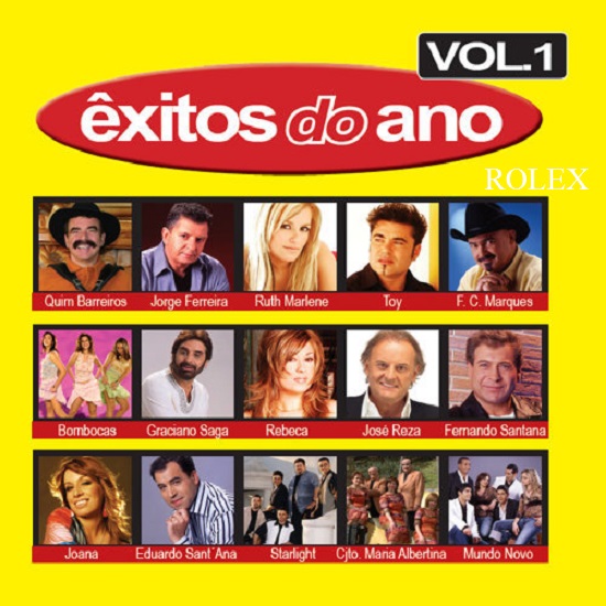 Êxitos do Ano Vol.1 2008(Reliquias 2018) 500x5049