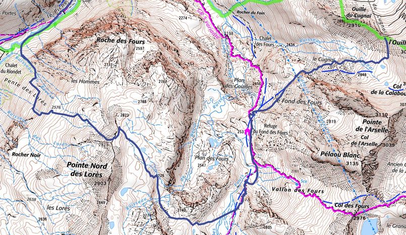 Les Pentes de Lorès à Val d'Isère Lores011