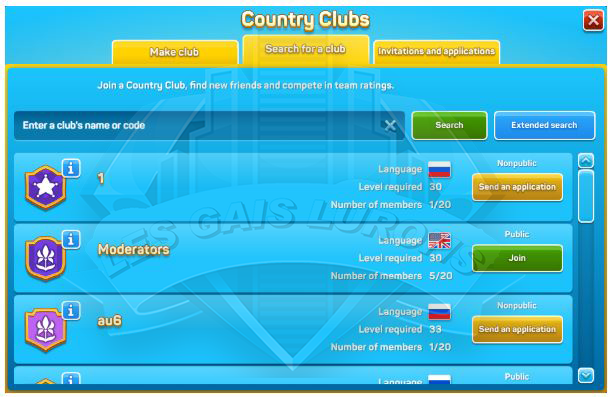 Les Country Clubs de SuperCity sont là! 215