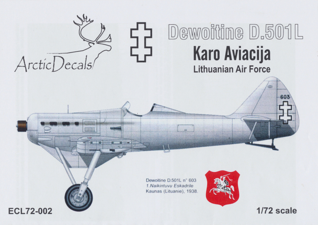 [SMER] DEWOITINE D501 L 1938 Kaunas Lituanie Réf 151 Arctic10