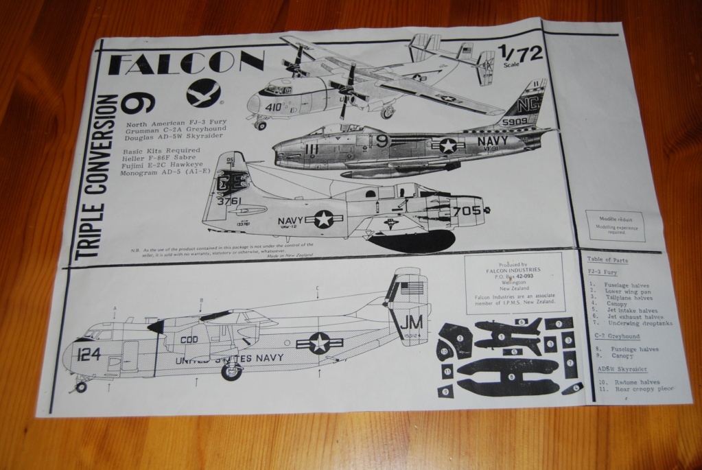 NORTH AMERICAN FJ-3 FURY Conversion HELLER F-86F Réf 80277 Dsc_0939