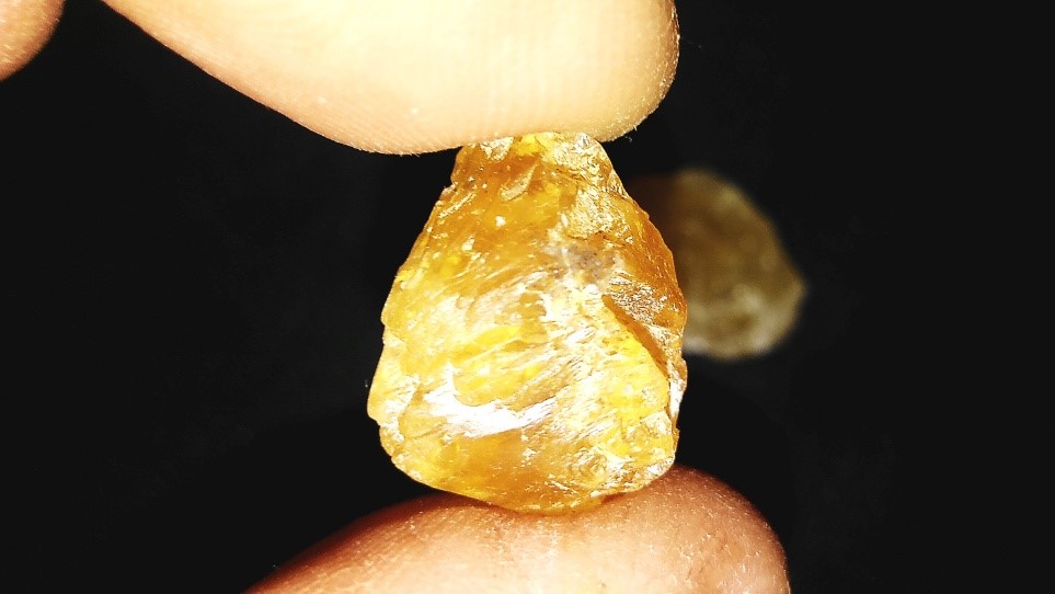 Minerales de la mina Conchita, Scheelita y bismuto creo. E_112
