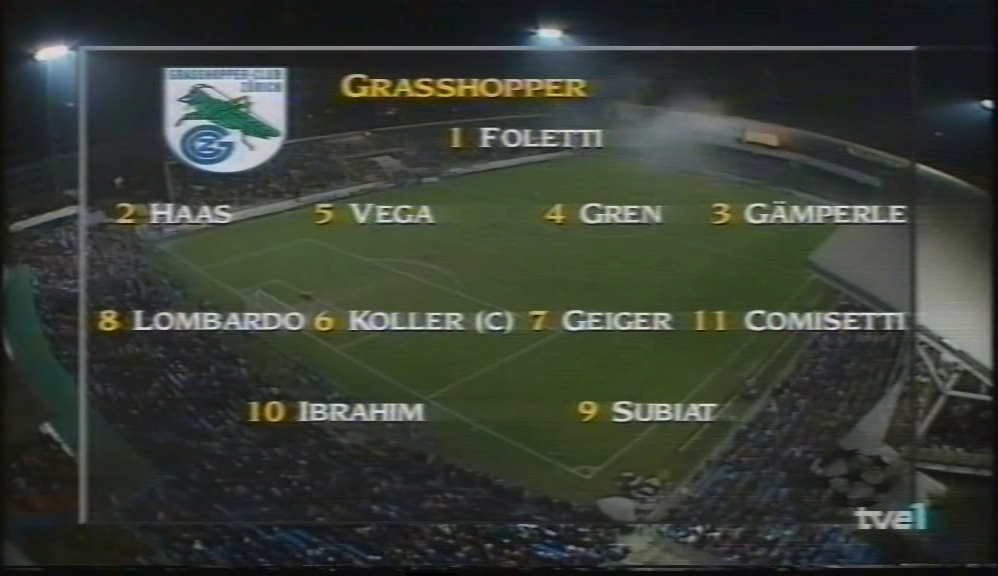 Champions League 1995/1996 - Grupo D - J6 - Grasshoppers Vs. Real Madrid (576p) (Castellano)  Vlcsna44