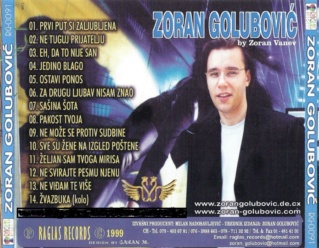 Zoran Golubovic  1999 - Prvi put si zaljubljena B39