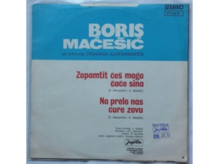 Boris Macesic  1979 - Zapamtit ces moga cace sina B50