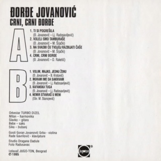 Djordje Jovanovic  1995 - Crni crni Djordje Djordj18