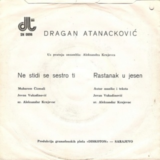 Dragan Atanackovic  1974 - Ne stidi se sestro ti Zadnja69