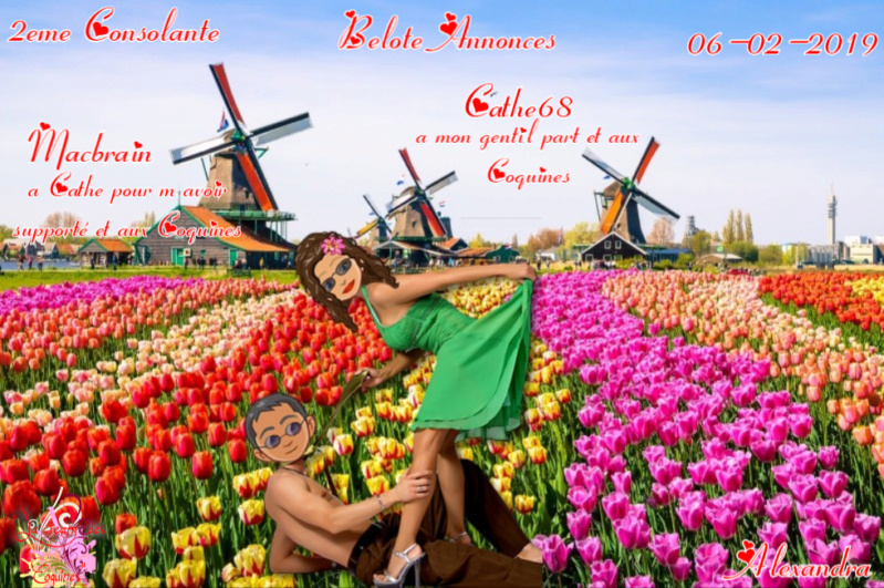 belote - 1er, 2eme et 3eme consolante belote annonces du 06-02-2019 Troph538