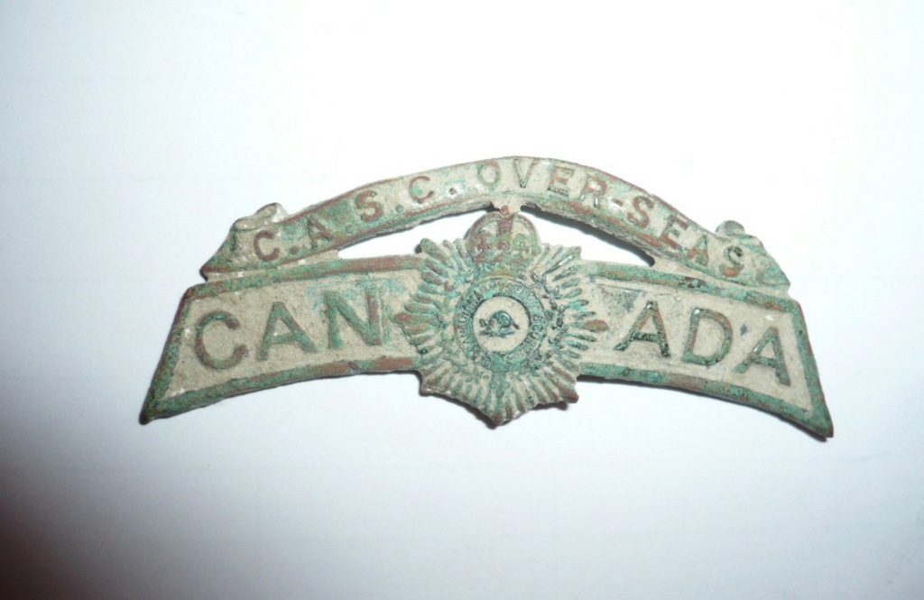 CANADA : les insignes du canadian army service corps  384_0010