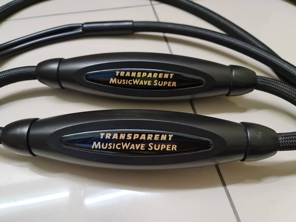 Transparent Cable Super Speaker Cable  (USED) - Sold Whatsa30