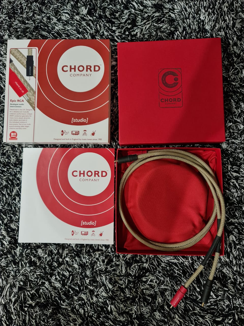 Chord Epic Analogue Interconnect RCA Cable - SOLD Whatsa41