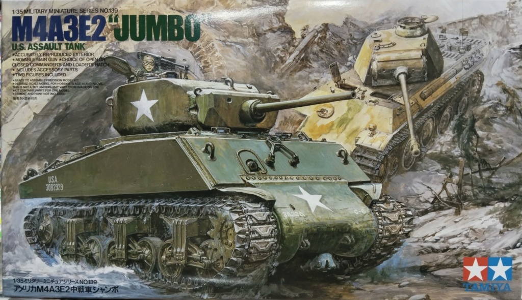 MeC. Sherman M4A3 E2 Jumbo - Tamiya 1/35 000013