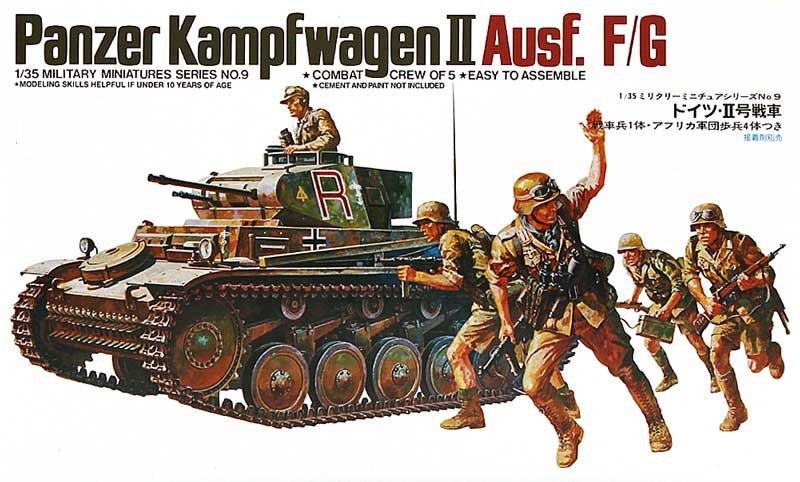MeC: Panzer Kampfwagen II - Tamiya - Esc. 1:35 00042