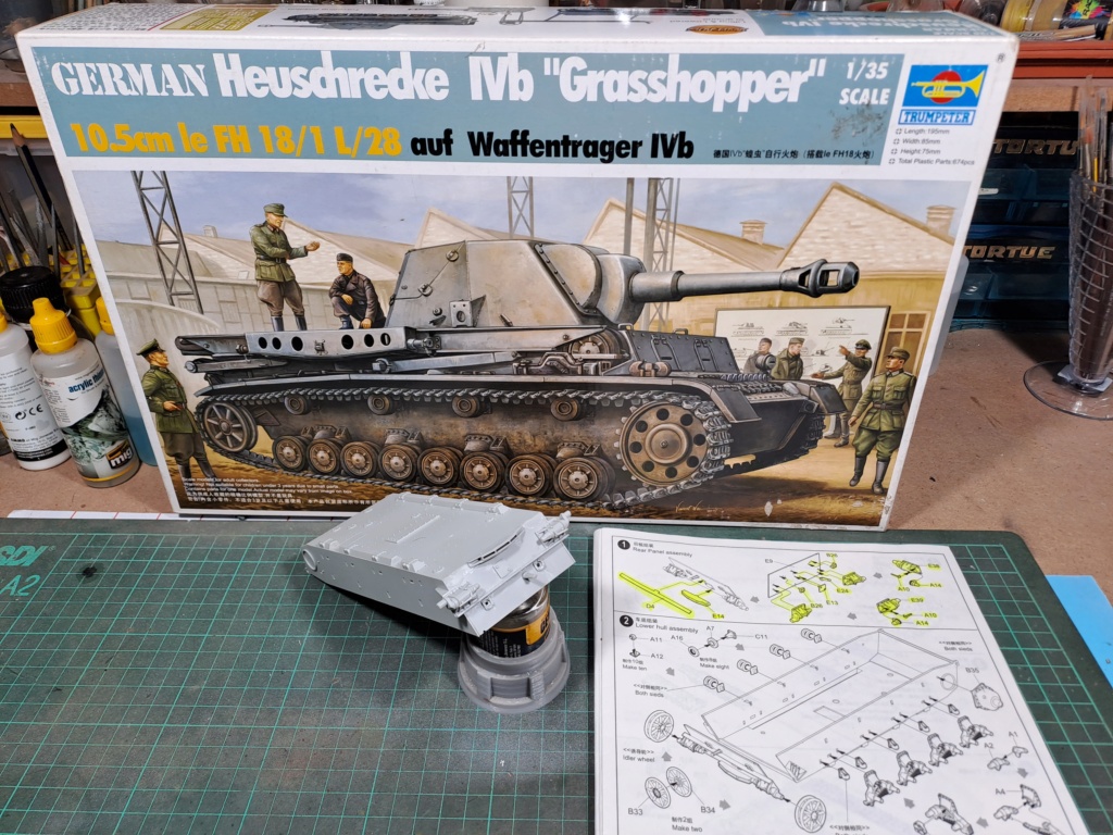 MeC: German Heuschrecke IV b "Grasshopper" - Trumpeter Esc. 1:35 00232