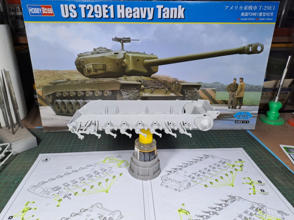MeC: T29 Tanque pesado USA - Hobby Boss - Esc. 1:35 00837