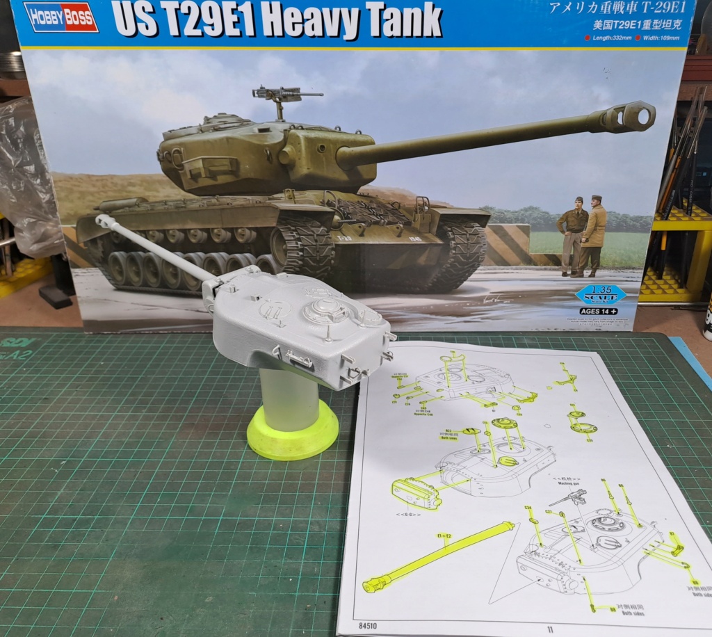 MeC: T29 Tanque pesado USA - Hobby Boss - Esc. 1:35 01734