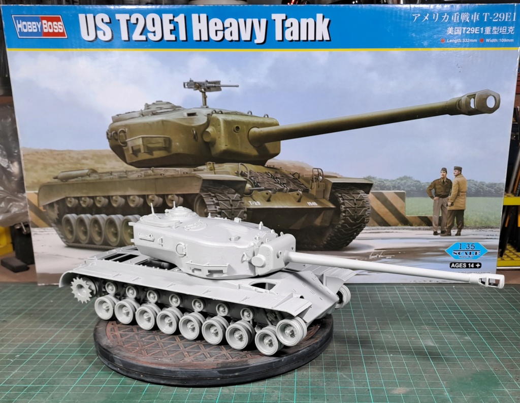 MeC: T29 Tanque pesado USA - Hobby Boss - Esc. 1:35 01832