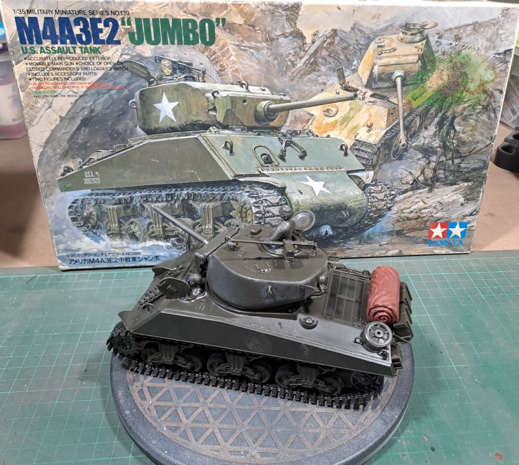 MeC. Sherman M4A3 E2 Jumbo - Tamiya 1/35 01939