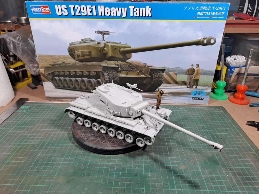 MeC: T29 Tanque pesado USA - Hobby Boss - Esc. 1:35 02136