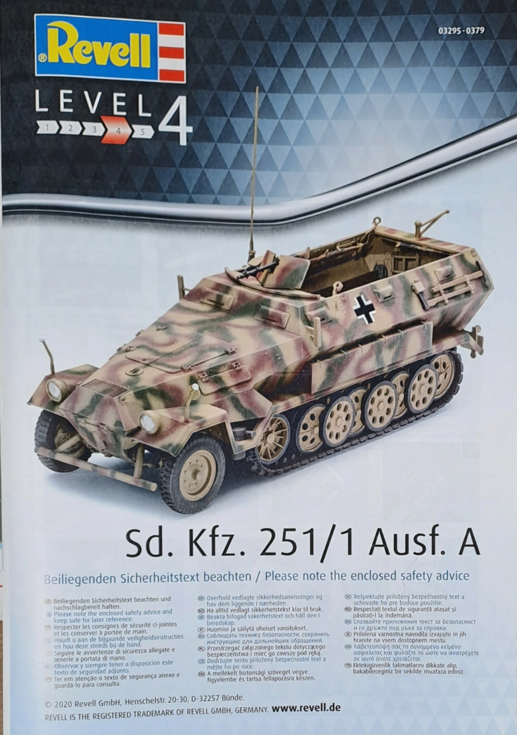 MeC: Sd.Kfz. 251 / 1 Ausf, A - Revell - esc. 1:35 20230719