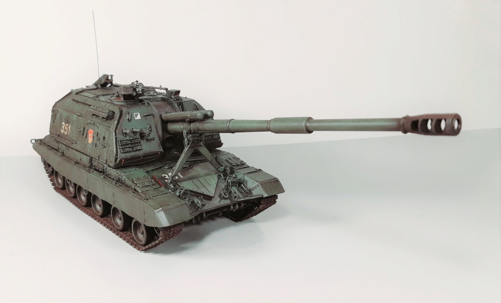 MT: MSTA S - Russian 152 mm. Self propelled howitzer - Zvezda 1:35  49910