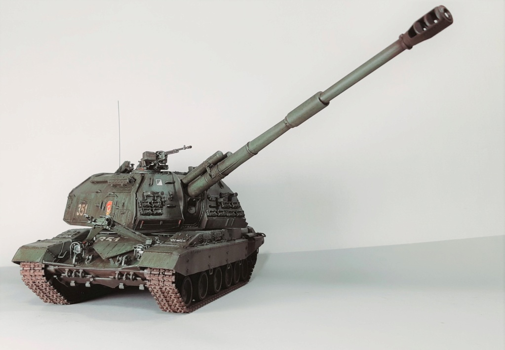 MT: MSTA S - Russian 152 mm. Self propelled howitzer - Zvezda 1:35  50010