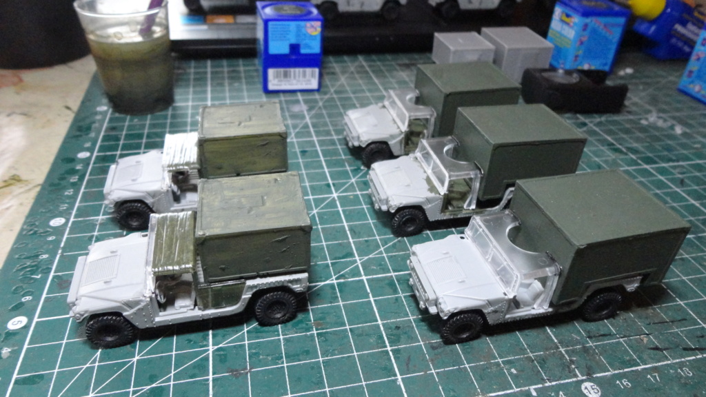 [DRAGON & SCRATCH] Multiples versions de HMMWV avec leur REMORQUES 1/72  FINI  Dsc05522