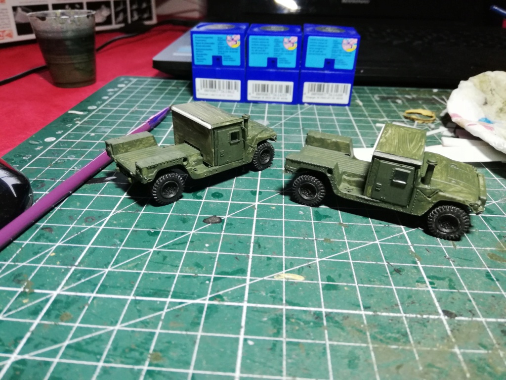 [DRAGON & SCRATCH] Multiples versions de HMMWV avec leur REMORQUES 1/72  FINI  - Page 3 Img_2034