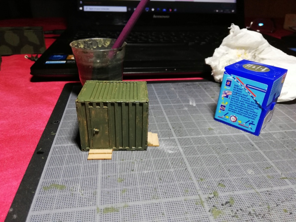 [SCALEMODELSCENERY] Container Toilet Block 10ft 1/76 Img_2115