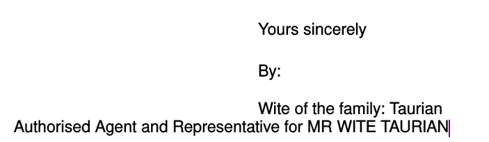 Just sent first letter with © and ™ What is the legal or lawfull implication and should i have done it Amende10