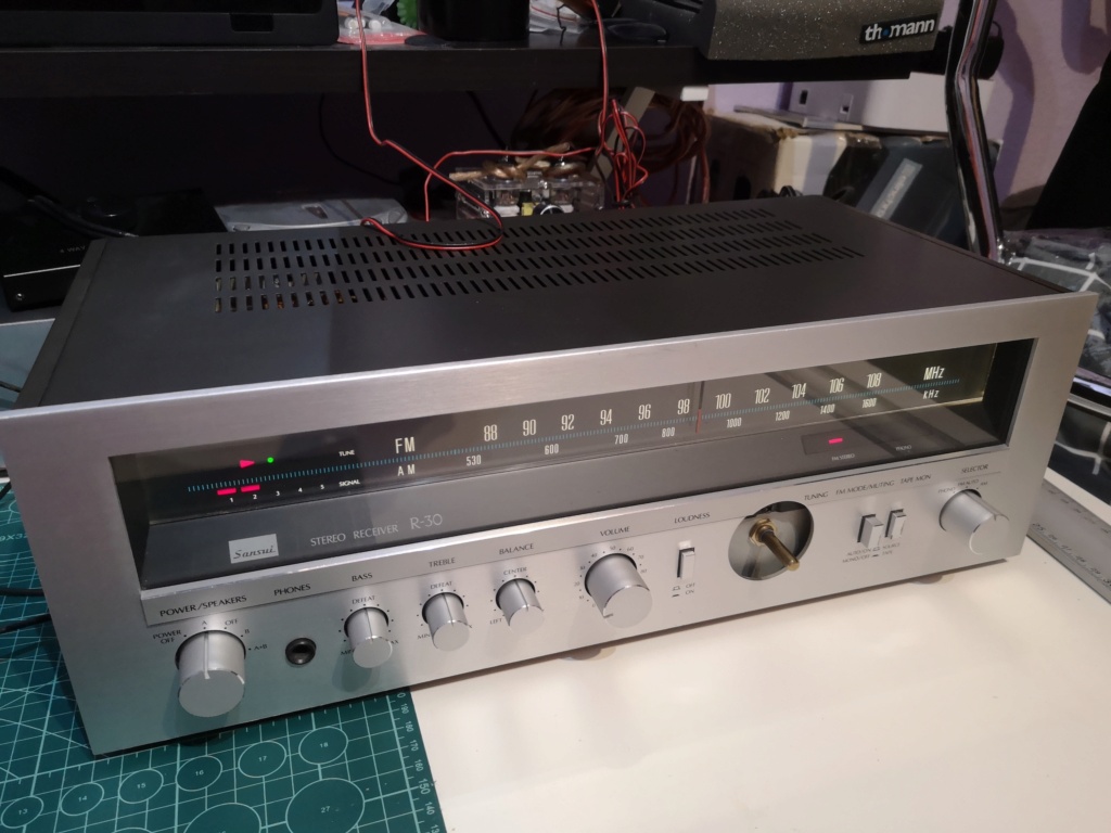 Restauración Sansui R30 stereo Receiver Img_2084
