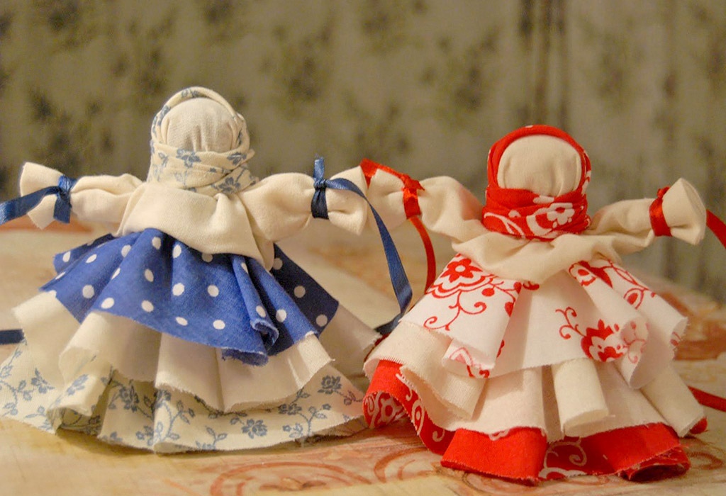 Славянские обережные куклы - Кукла Колокольчик 163