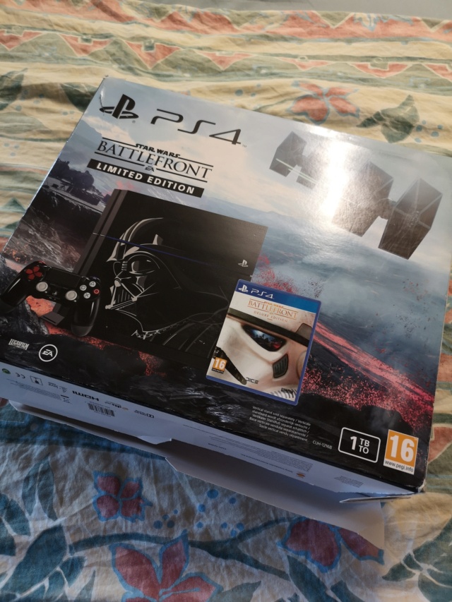 PS4 pro collector Star Wars et PS4 collector Star Wars + GOW Collector Img_2033